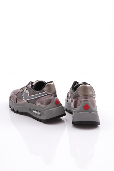 DGN 073 Women's Leaf Patterned Thick Sole Sports Shoes