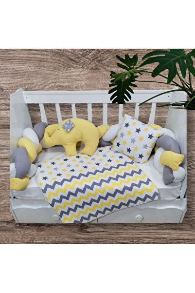 Home 60X120 Three Knitted Five Piece Baby Sleeping Set