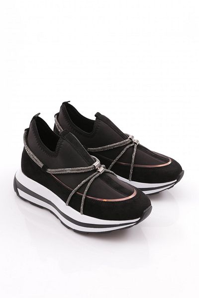 DGN 2032 Women's Stone Rope Patterned Sports Shoes