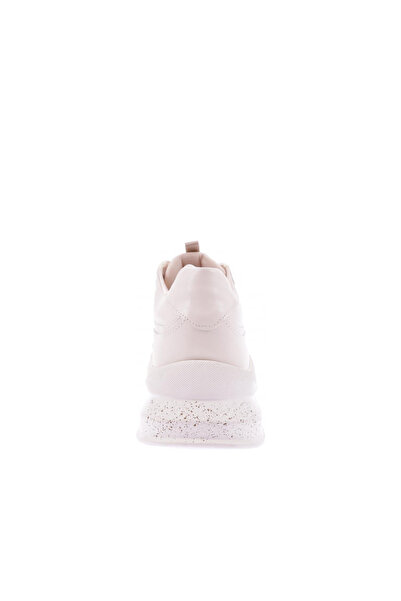 DGN Kadın Mega Kalın Taban Sneakers Ayakkabı Bej 662413138