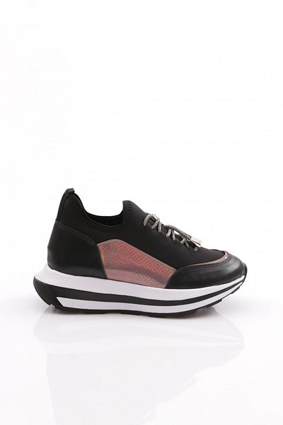 DGN 2024 Women's Thick Sole Stone Laced Sports Shoes
