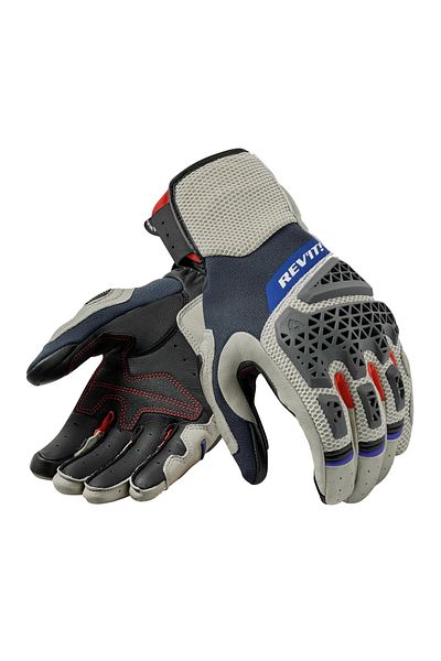 Revit Sand 5 Gloves Silver-Red
