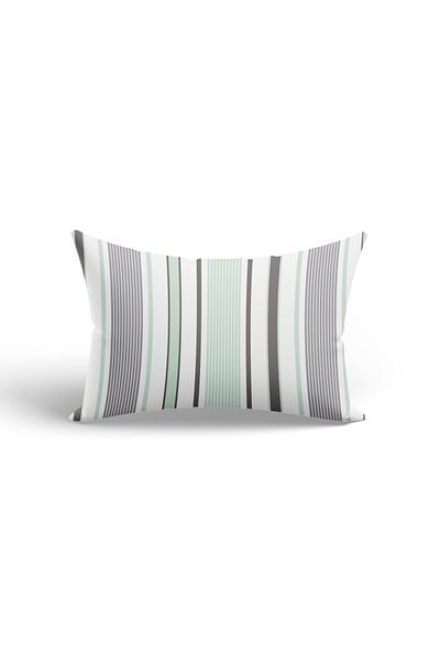 femmhome Water Green 50X70 cm Size Cotton Pillow Case 2 Pieces