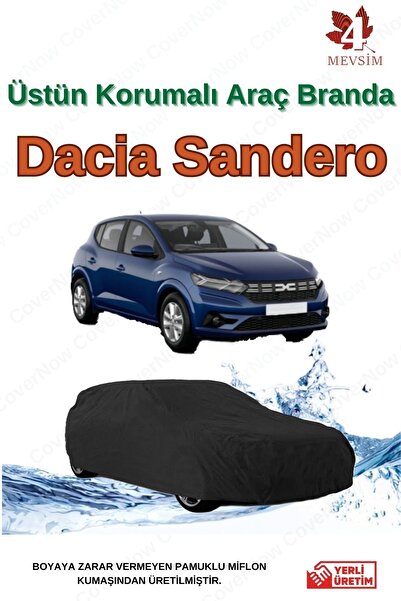 AutoEN Dacia Sandero Oto Brandası Araba Çadırı - SİYAH