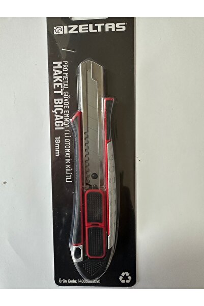 İzeltaş MAKET BIÇAĞI 18 mm 1 SINIF