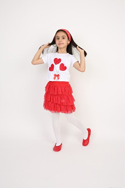 Dıgıl Kids KIZ ÇOCUK ALT-ÜST TAKIM 23 NİSAN 29 EKİM 10 KASIM 19 MAYIS GÖSTERİ KIYAFETLERİ