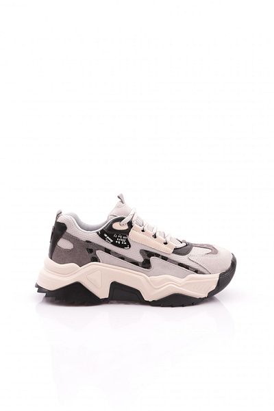 DGN 65135 Pantofi sport pentru femei Ice Black - Talpă groasă
