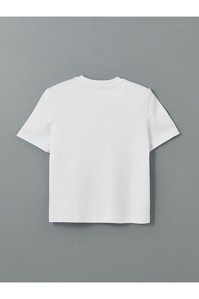 LC Waikiki Lcw Vision Ecru Crew Neck Women's T-Shirt
