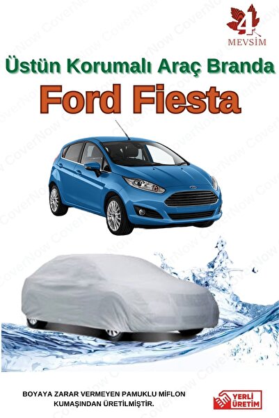 AutoEN Ford Fiesta Oto Brandası Araba Çadırı - GRİ (2001 2008)