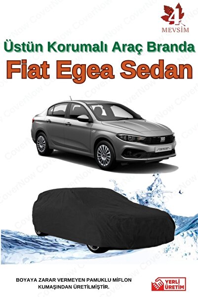 AutoEN Fiat Egea Sedan Oto Brandası Araba Çadırı - SİYAH