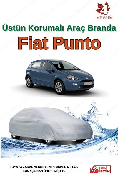 AutoEN Fiat Punto Oto Brandası Araba Çadırı - GRİ