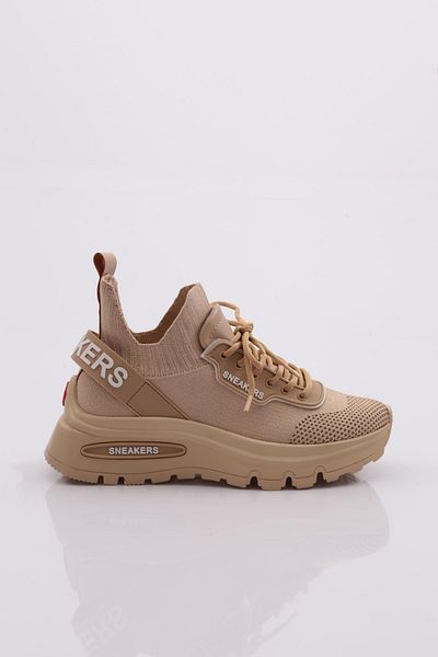DGN 071 Pantofi de damă cu spate elastic cu text