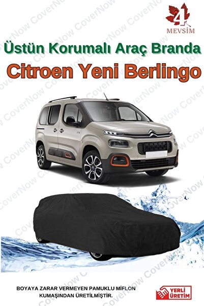 AutoEN Citroen Berlingo 2 Oto Brandası Araba Çadırı - SİYAH