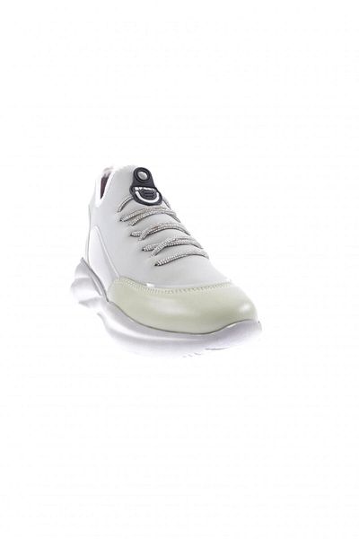 DGN Pantofi de damă Ice Green - Talpă groasă, detaliu elastic, șireturi cu piatră argintie 4263137