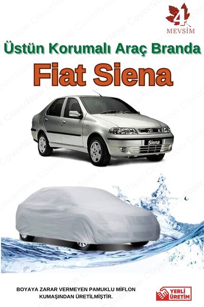 AutoEN Fiat Siena Oto Brandası Araba Çadırı - GRİ