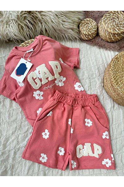 CECEYKİDS طقم شورت مطرز للفتيات من GAP