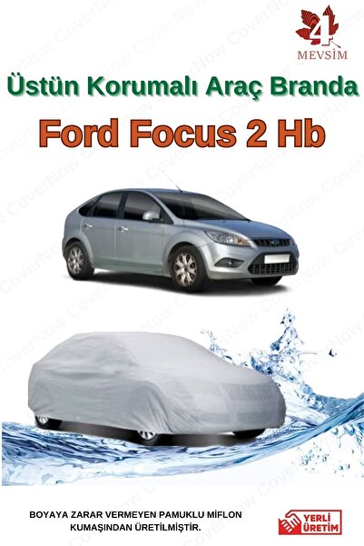 AutoEN Ford Focus 2 Hb Oto Brandası Araba Çadırı - GRİ