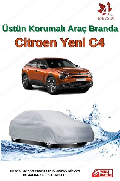 AutoEN Citroen Yeni C4 Hb Oto Brandası Araba Çadırı - GRİ