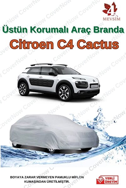 AutoEN Citroen C4 Cactus Oto Brandası Araba Çadırı - GRİ