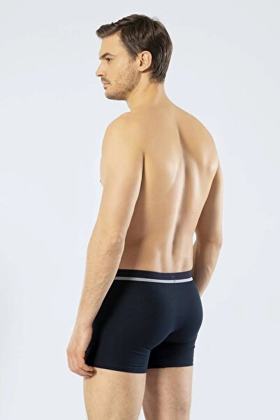 Cacharel 5 Pcs Men's Plus Size Long Legs Lycra Boxers 95% Cotton, 5% Elastane