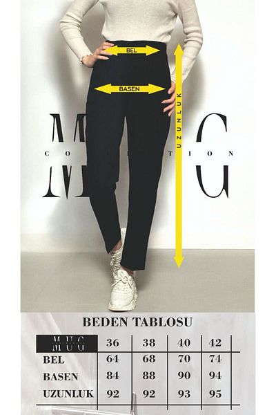 MUG collection Women's Fabric Trousers