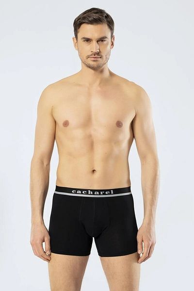 Cacharel 2 τμχ Ανδρικό μεγάλο μέγεθος Long Long Lycra Boxer 95% βαμβάκι, 5% ελαστάνη