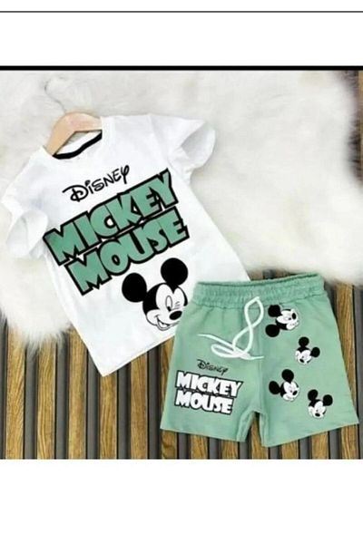 FURKYY Boy's New Season Summer Bottom Top Set with Shorts