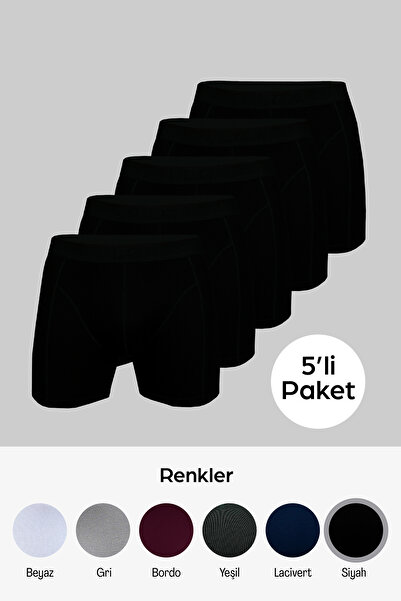 TULGAR Bambu Boxer 5'li Paket