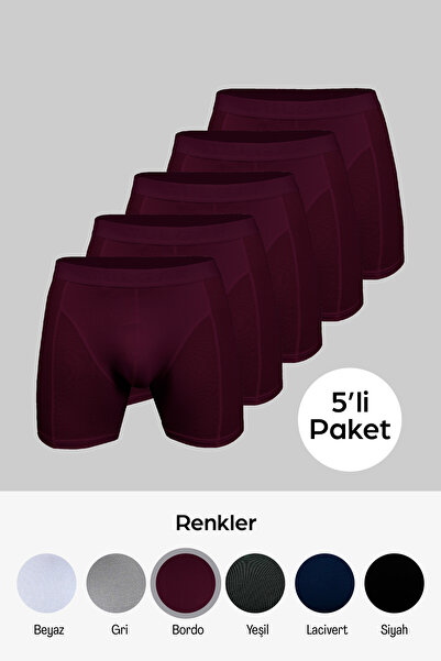 TULGAR Bambu Boxer 5'li Paket