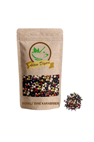 Aktar Diyarı Black Pepper Mix Colored Grain 250 Gr