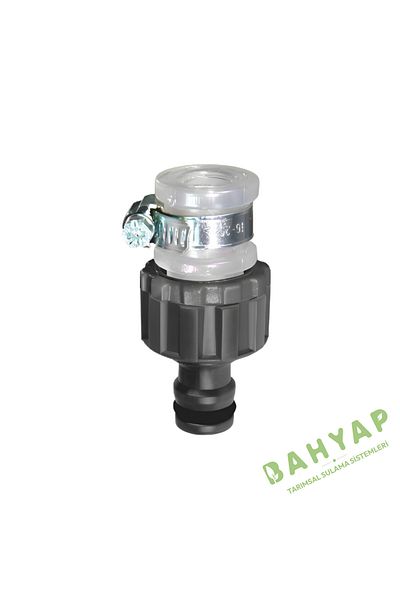 Bahyap Automatic Clamp Tap Connection Hose Attachment with Jack
