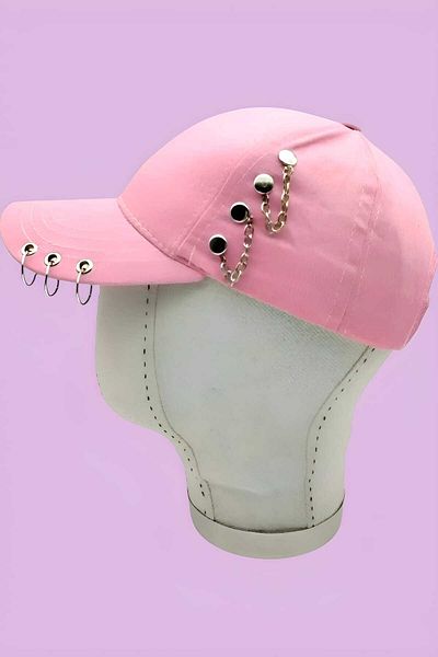Trenderrs Καπέλο με ρυθμιζόμενο Unisex K Pop Design Piercing Cap