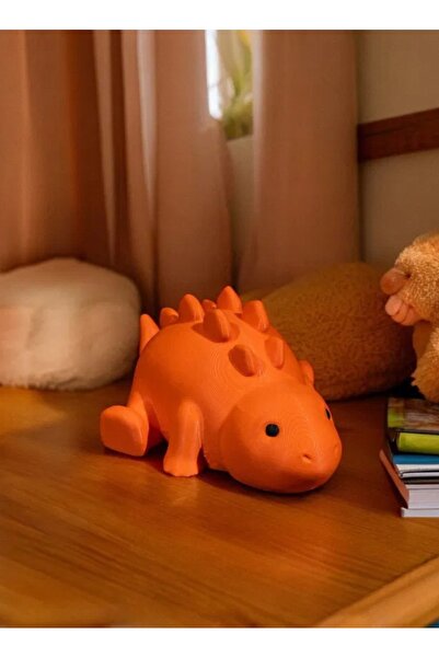 3D Brothers قطعة ديكور رائعة مستوحاة من الديناصورات - ستيجوسورس صغير