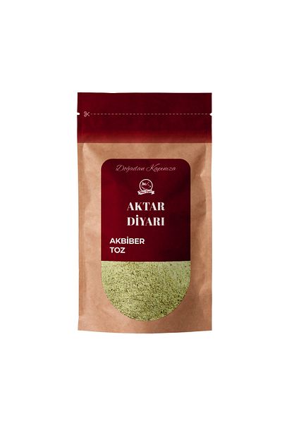 Aktar Diyarı Akbiber White Black Pepper Powder 500 Gr 1 Ci Grade
