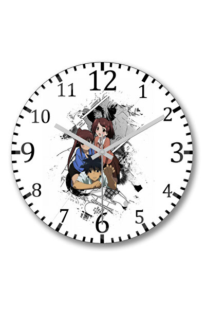 BASKI DÜNYASI Ceas de perete Kiss X Sis din sticlă autentică bombată