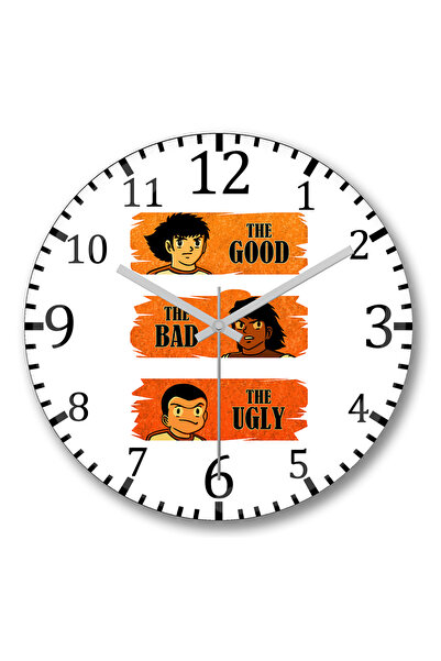 BASKI DÜNYASI Тъсубаса Дувар Саати Бомбели Реално стъкло