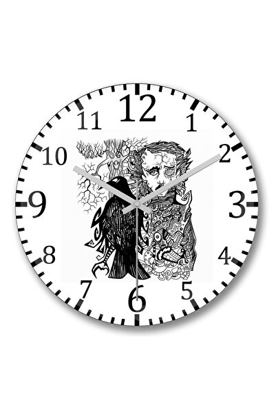 BASKI DÜNYASI Edgar Allan Poe1 Ceas de perete din sticlă de verități înclinată