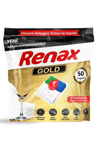 RENAX Gold Dishwasher 250 L Bulk Capsule