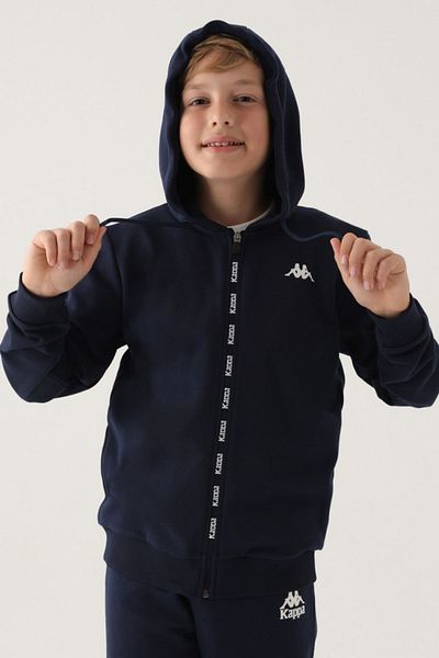 Kappa Kappa Boy's Cardigan Age 7-16 - Navy Blue