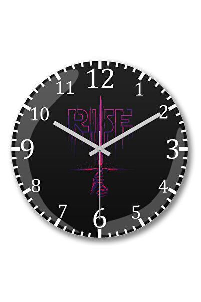 BASKI DÜNYASI Ceas de perete Kylo Ren The Rise of Skywalker din sticlă autent...