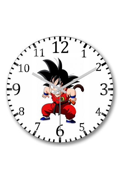 BASKI DÜNYASI Ceas de perete Goku Confuso din sticlă autentică bombată