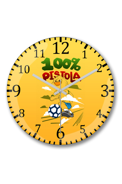 BASKI DÜNYASI Ceas de perete Sou 100% Opressor din sticlă autentică bombată