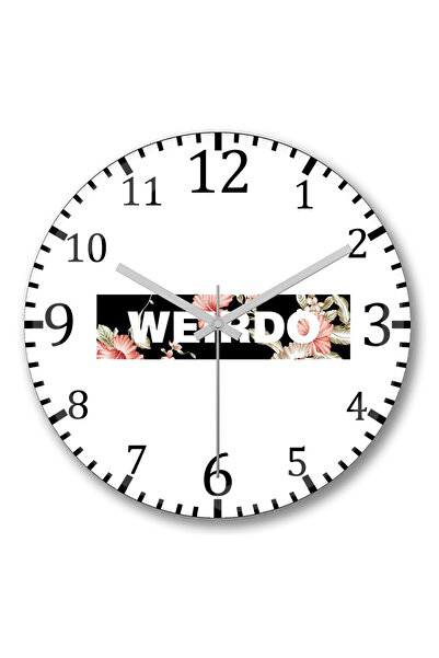 BASKI DÜNYASI Ceas de perete We'll Tear Your Soul Apart din sticlă autentică ...