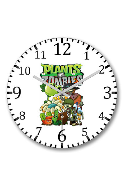 BASKI DÜNYASI ساعة حائط Serie O Quimico Brea Dab من الزجاج الحقيقي المنحني