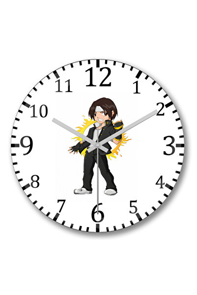 BASKI DÜNYASI Ceas de perete Kyo Kusanagi din sticlă autentică bombată