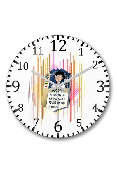 BASKI DÜNYASI Ρολόι τοίχου Tsubasa Ultimate Team με κυρτό γυαλί