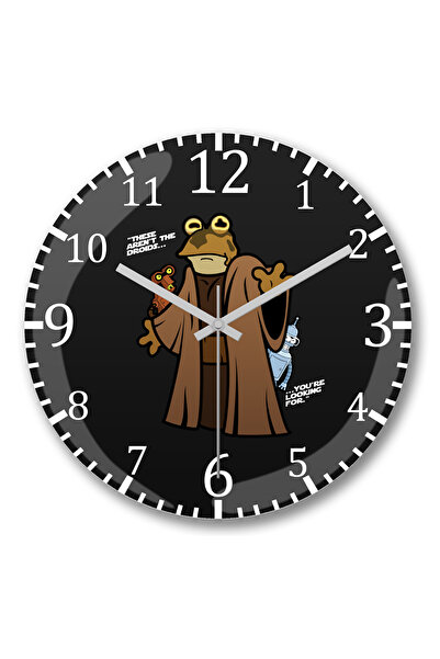 BASKI DÜNYASI Ceas de perete Star Wars Acestea nu sunt droidii pe care le cău...