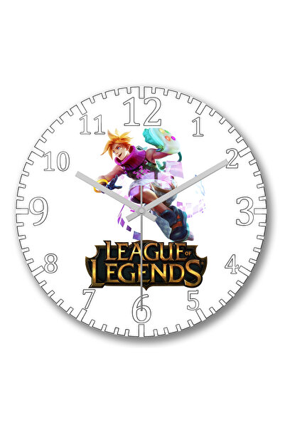 BASKI DÜNYASI Аркаден Ezreal 2 стенен часовник с истинско стъкло