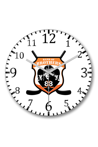BASKI DÜNYASI Ceas de perete Band of Brothers din sticlă autentică bombată