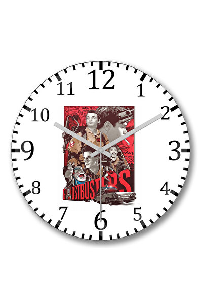 BASKI DÜNYASI Ceas de perete Caça Fantasma din sticlă autentică bombată